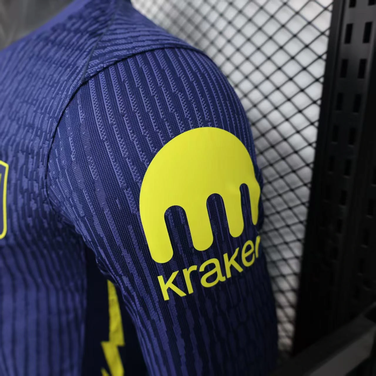 Soccer Jersey Atletico Madrid Away Long Sleeve Shirt 2025/26 - Image 5