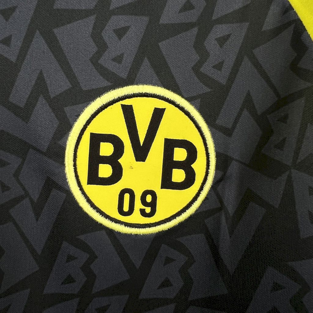 Borussia Dortmund Retro Jersey Away Soccer Shirt 1995/96 - Image 5