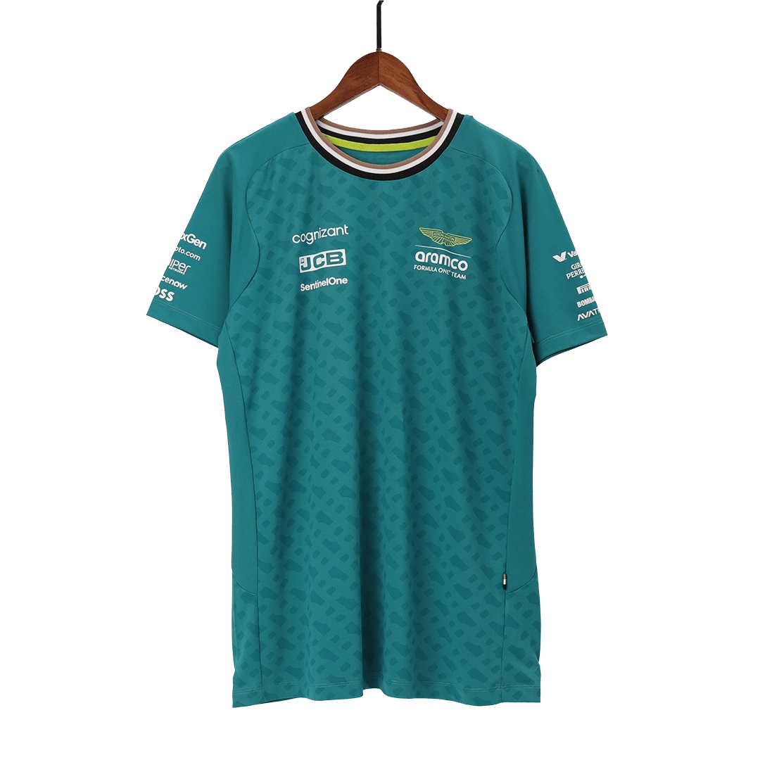 Aston Martin Aramco Cognizant F1 Racing Team Fernando Alonso Driver T-Shirt 2024 - Image 3