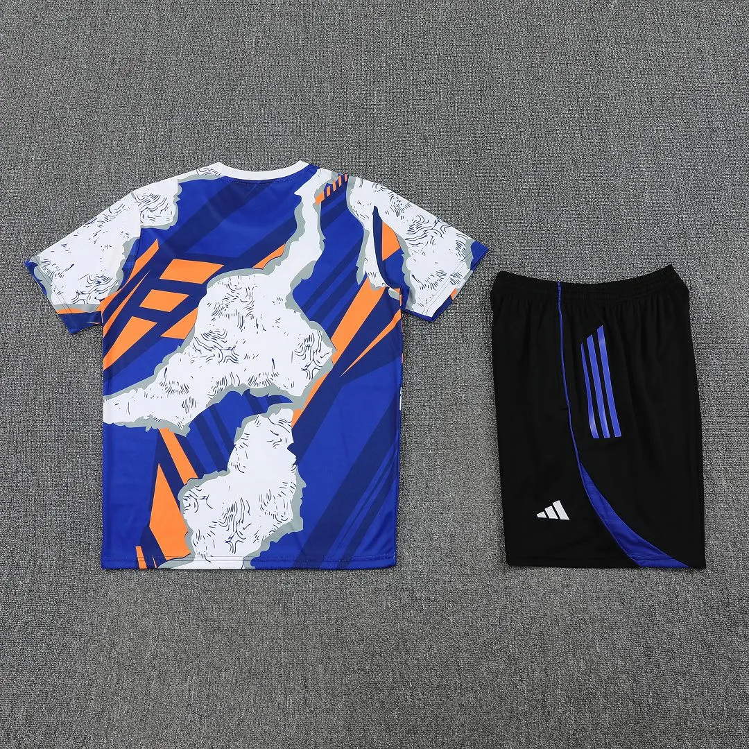 Real Madrid Training Jersey Kit Blue&White 2025/26 - Image 3