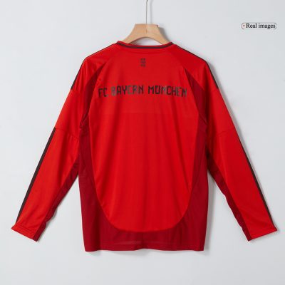 Alternative view of Bayern Munich Long Sleeve Jersey Home Football Shirt 2024/25