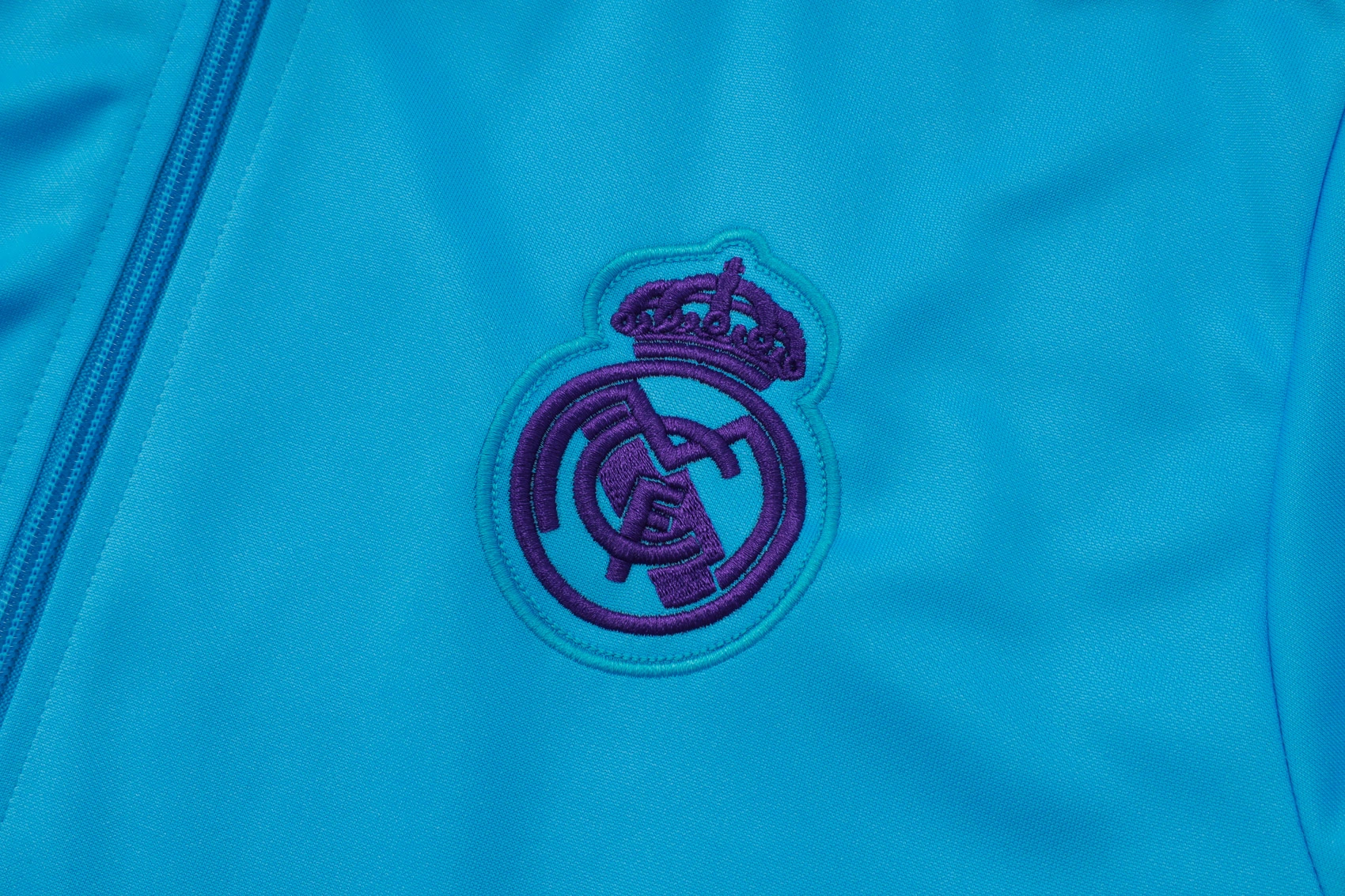 Real Madrid Training Kit (Jacket+Pants) Light Blue 2025/26 - Image 6