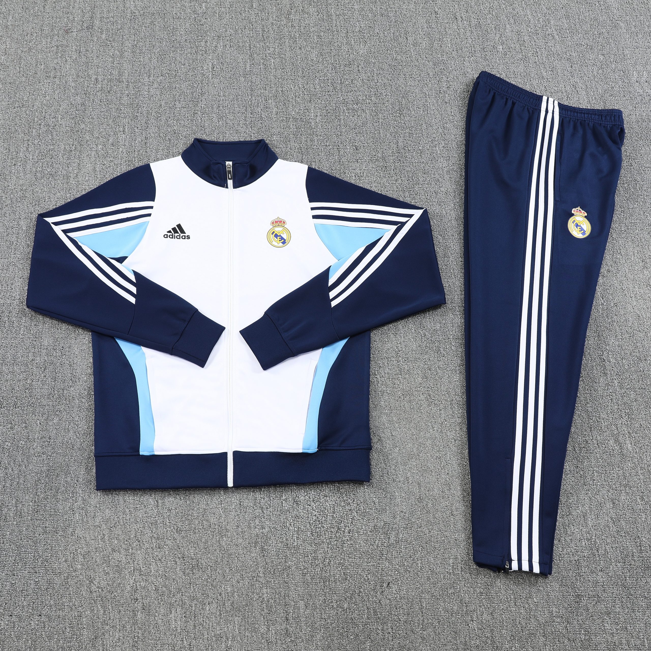 Real Madrid Retro Training Kit (Jacket+Pants) 2025/26 - Image 3
