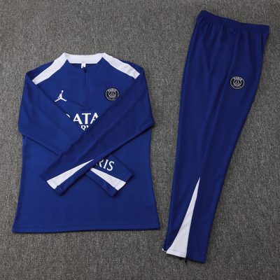 Alternative view of PSG Training Kit (Sweatshirt+Pants) Blue 2025/26