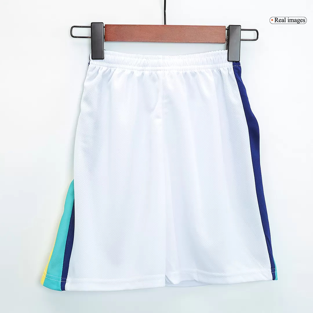 Brazil Away Soccer Uniform Kids Kit Jersey+Shorts Copa America 2024 - Image 5