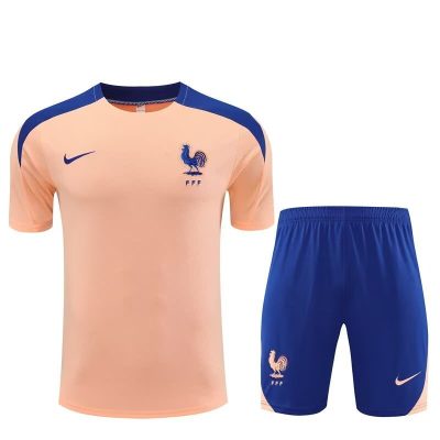 France Training Jersey Kit Orange 2025