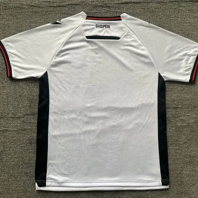 Alternative view of Albania Away Soccer Jersey Custom Shirt 2025-26