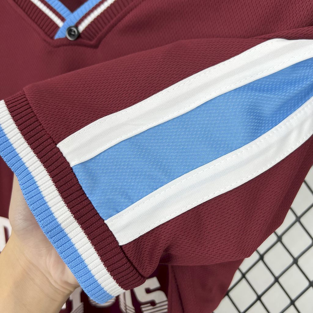 West Ham United Retro Football Jersey Home Custom Shirt 1999/01 - Image 4