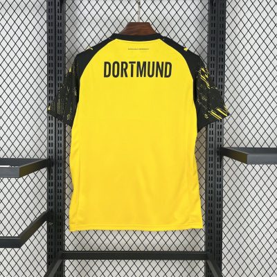 Alternative view of Borussia Dortmund Home Jersey Custom Shirt 2025/26