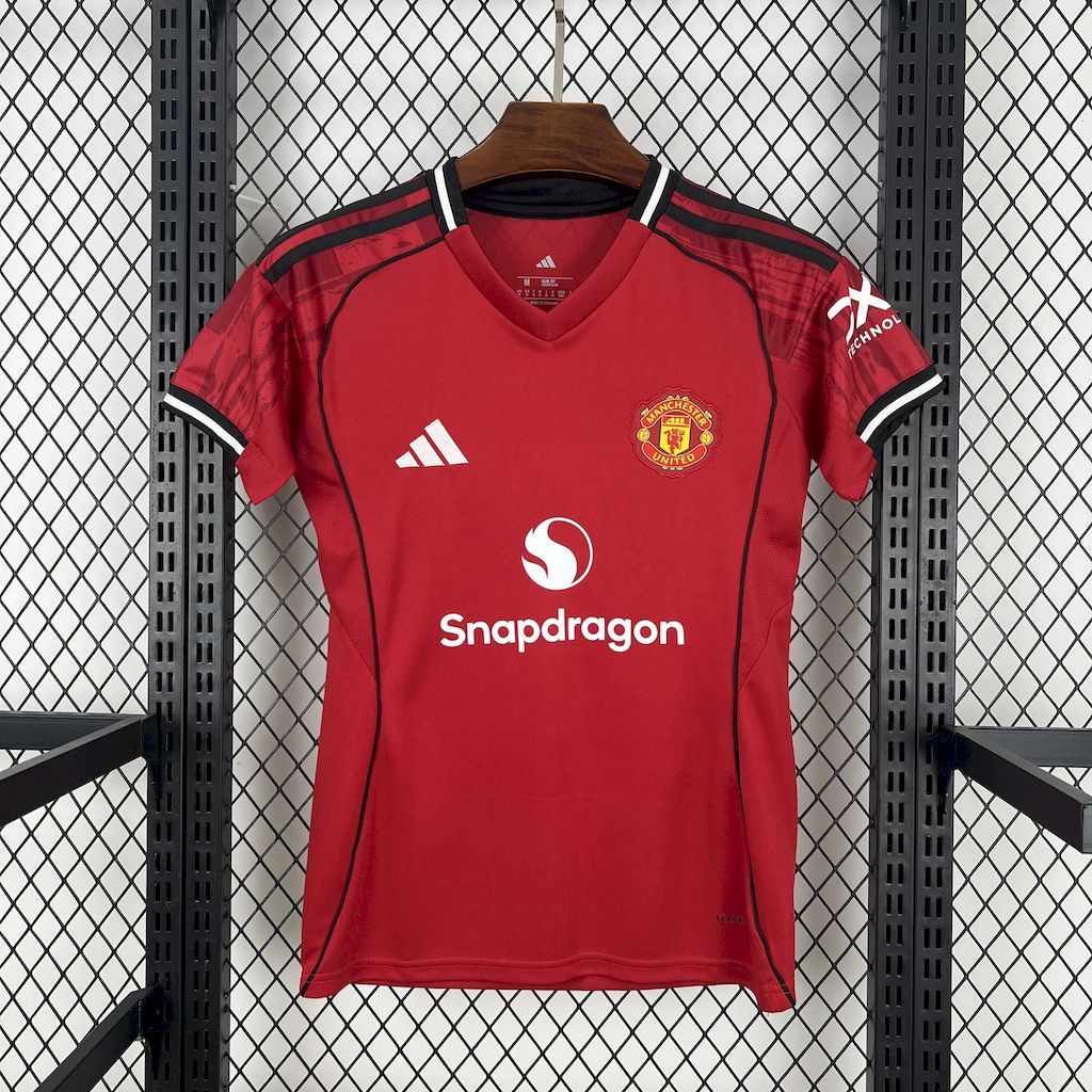 Manchester United Home Women's Football Jersey Shirt 2025/26
