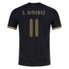 S. GIMENEZ #11 Mexico Gold Cup Black Special Soccer Jersey 2025
