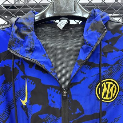Alternative view of Inter Milan Windbreaker Jacket Blue&Black 2025/26