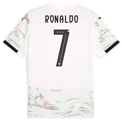 Ronaldo #7 Portugal Soccer Jersey Away Shirt 2025