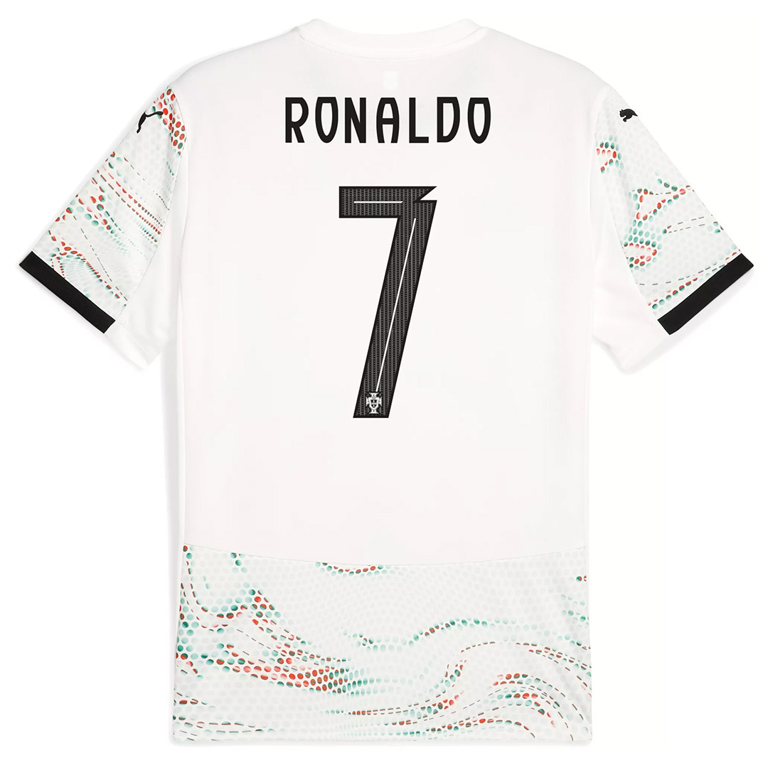 Ronaldo #7 Portugal Soccer Jersey Away Shirt 2025