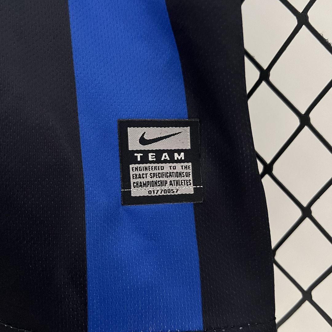 Inter Milan Jersey Custom Kids Kit Jerseys+Shorts 2009/10 - Image 5