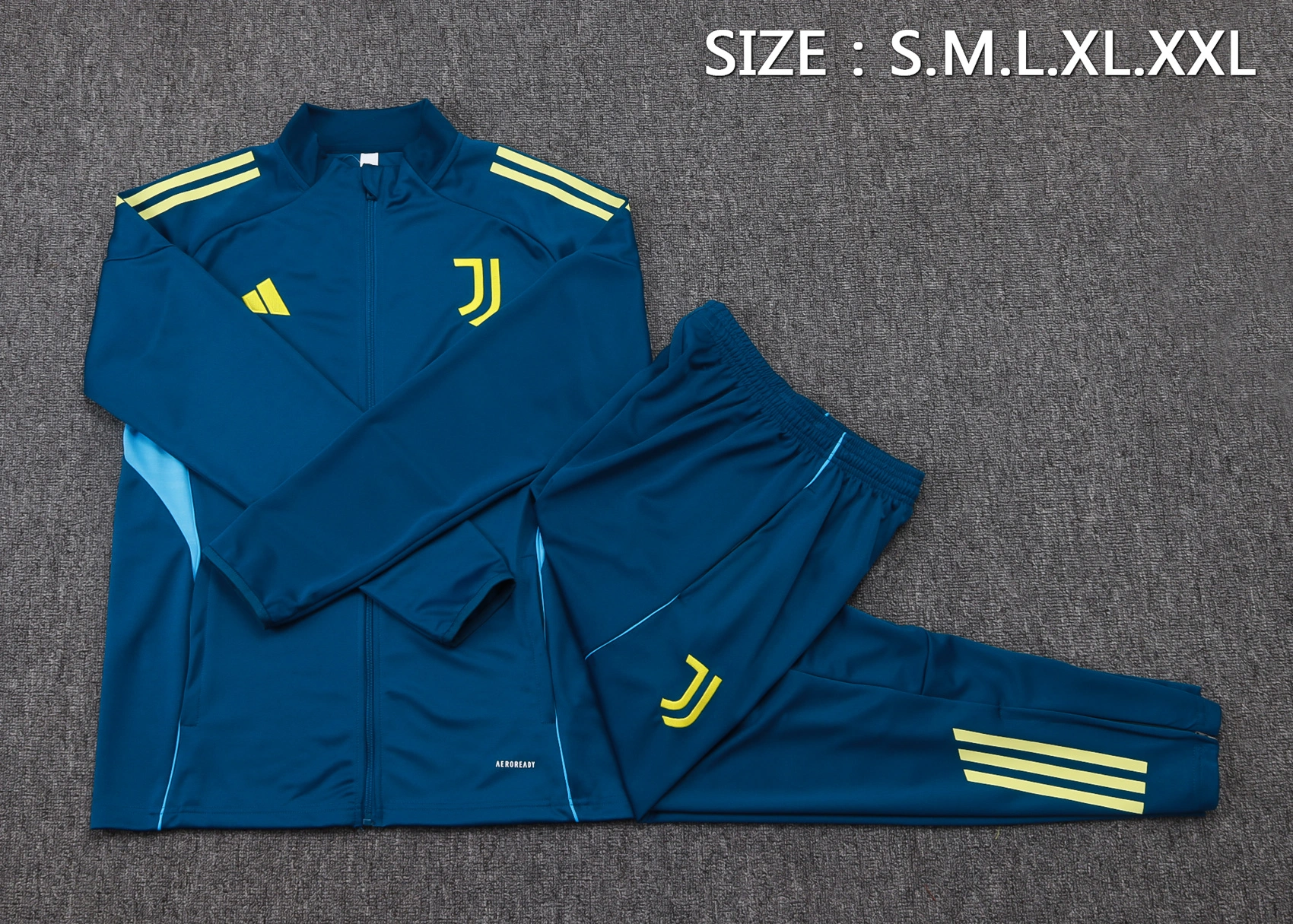 Juventus Training Kit (Jacket+Pants) Indigo Blue 2025/26 - Image 4