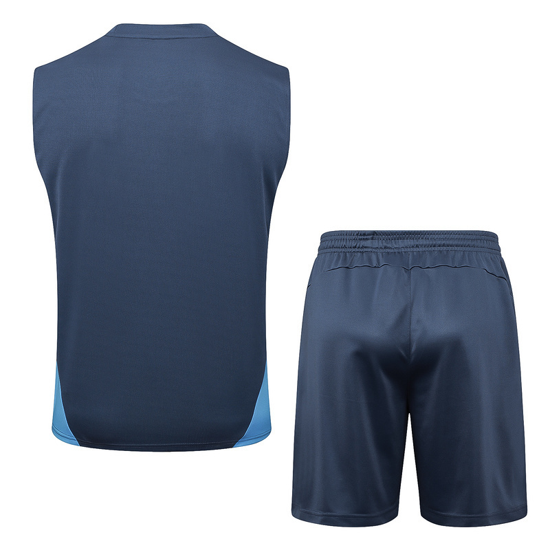 Manchester City Sleeveless Training Jersey Kit 2025/26 - Image 2