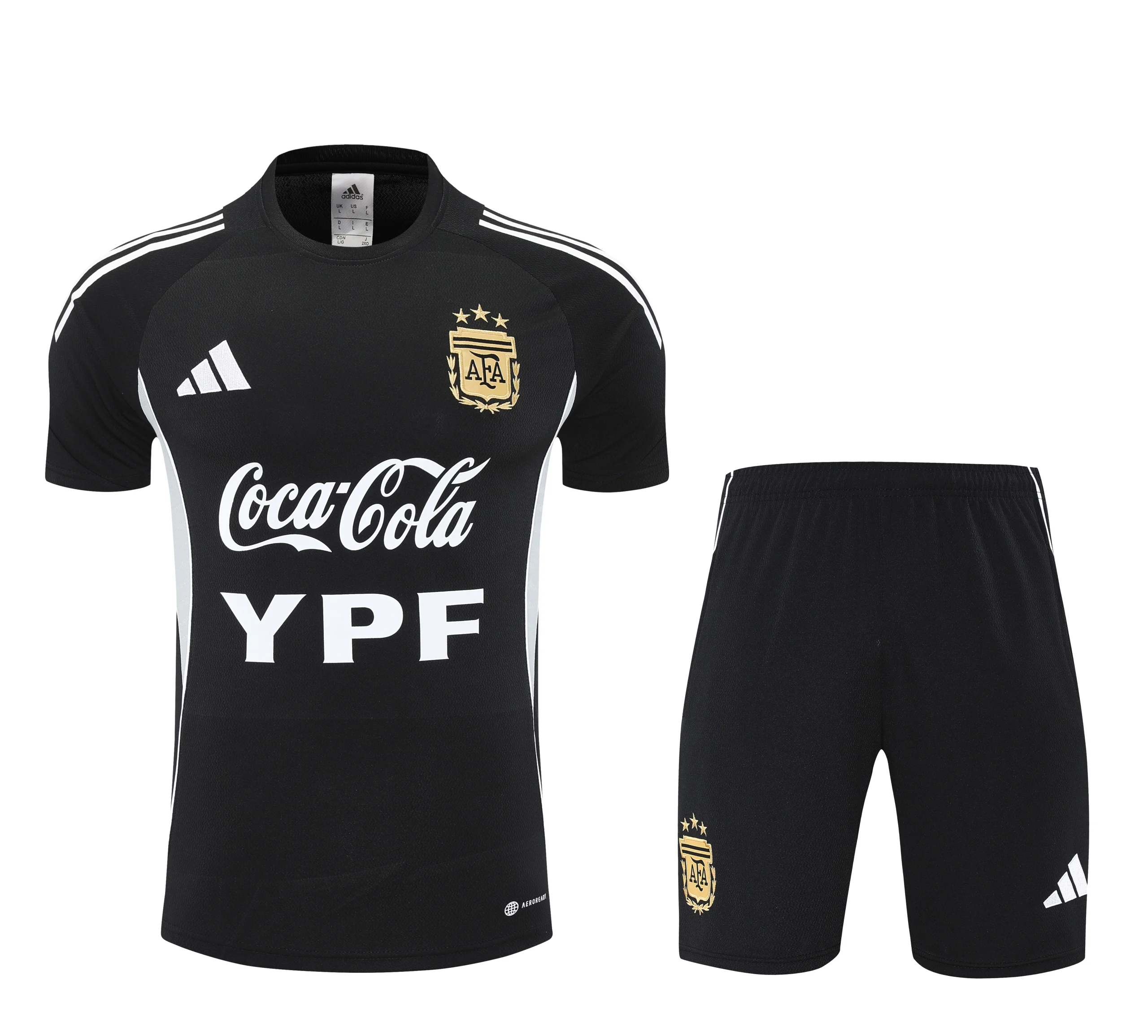 Argentina Training Jersey Kit Black 2025