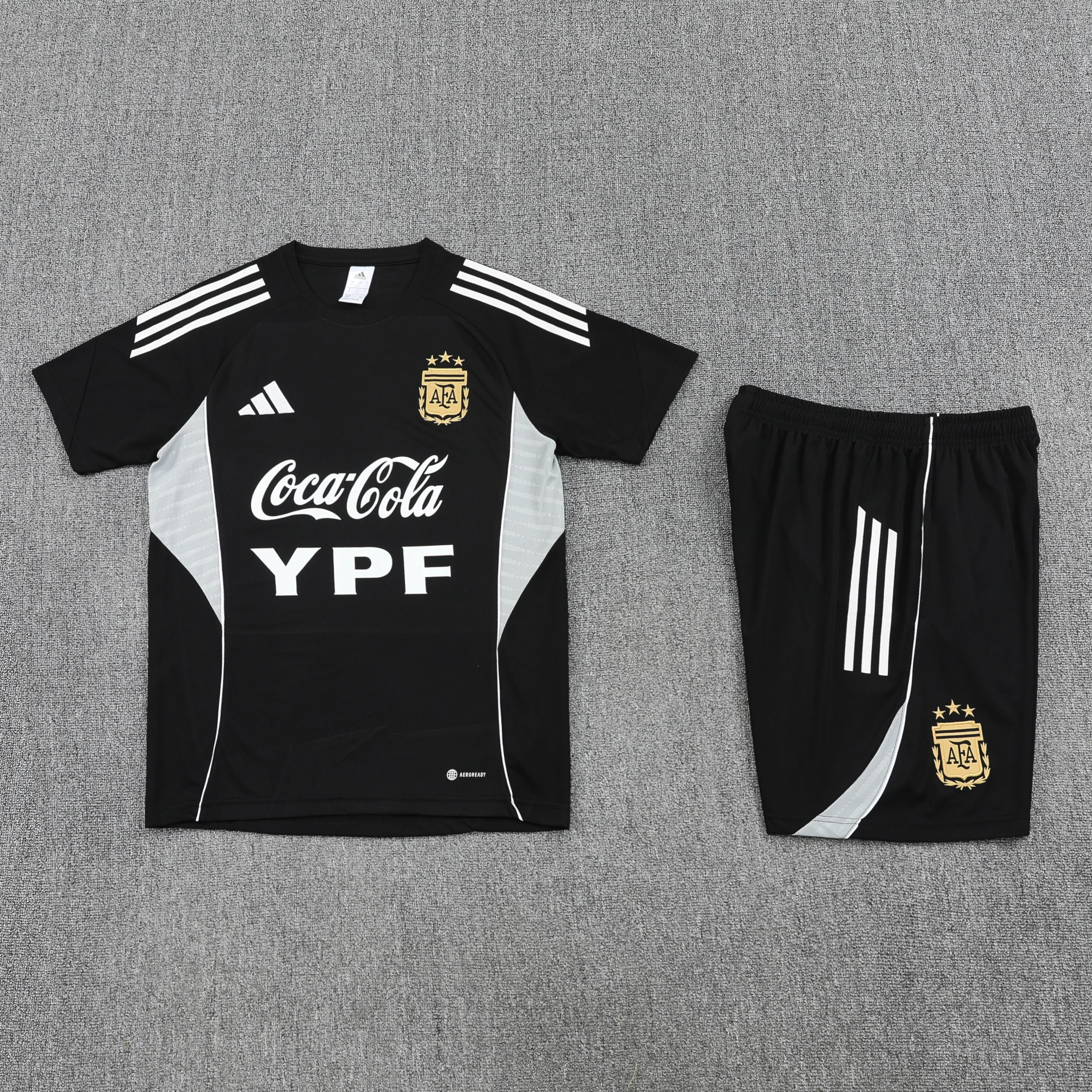 Argentina Training Jersey Kit Black 2025 - Image 4