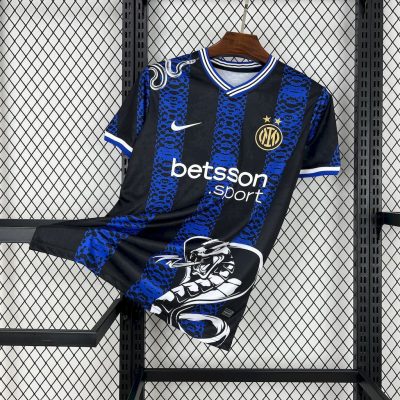 Inter Milan Soccer Jersey Snake Special Edition Custom Shirt 2024/25