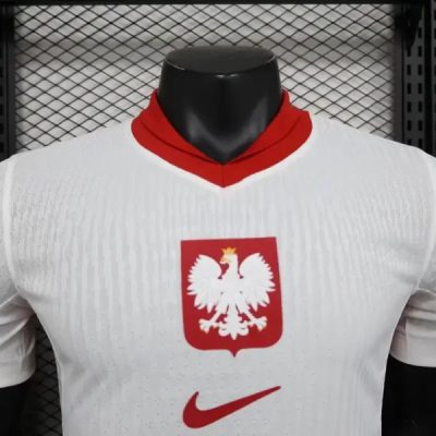 Alternative view of Poland Soccer Jersey Home Shirt 2024