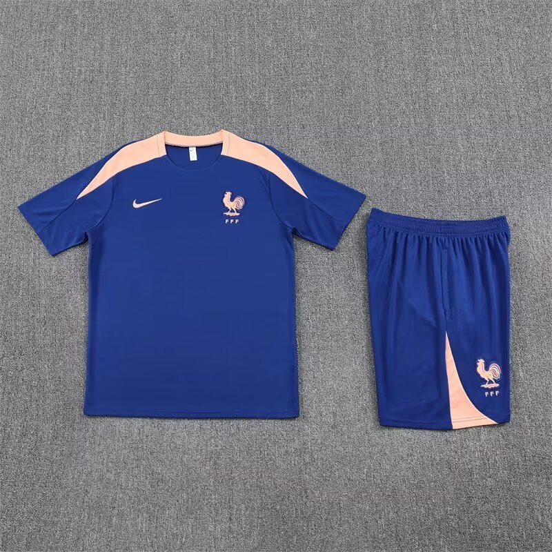 France Training Jersey Kit Blue 2025 - Image 3