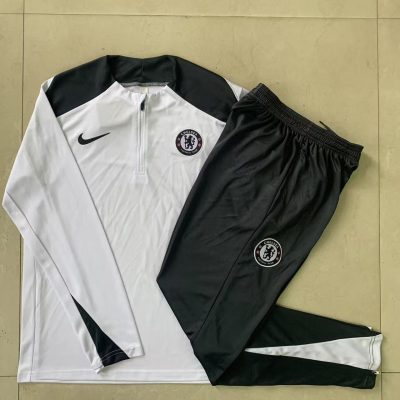 Chelsea Training Kit (Sweatshirt+Pants) White 2025/26