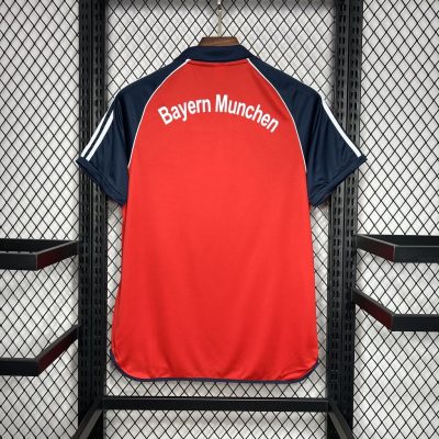 Alternative view of Bayern Munich Retro Jersey Home Soccer Shirt 1999-2001