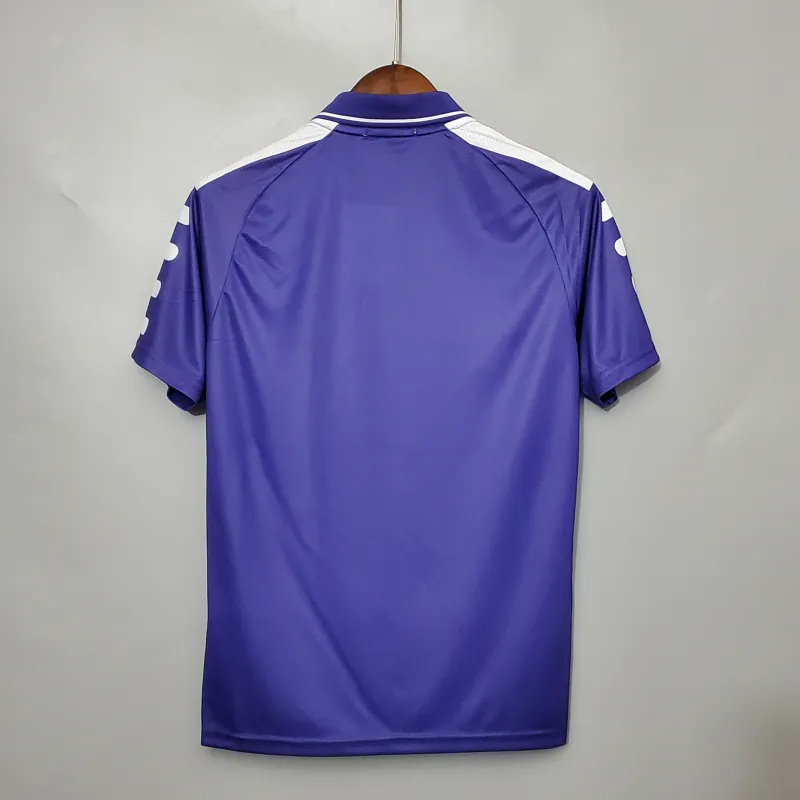 Fiorentina Retro Soccer Jersey Home Custom Shirt 1998/99 - Image 2