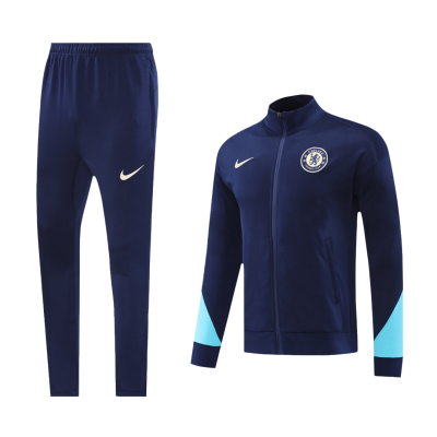 Chelsea Full Zipper Training Kit (Jacket+Pants) Navy 2024/25