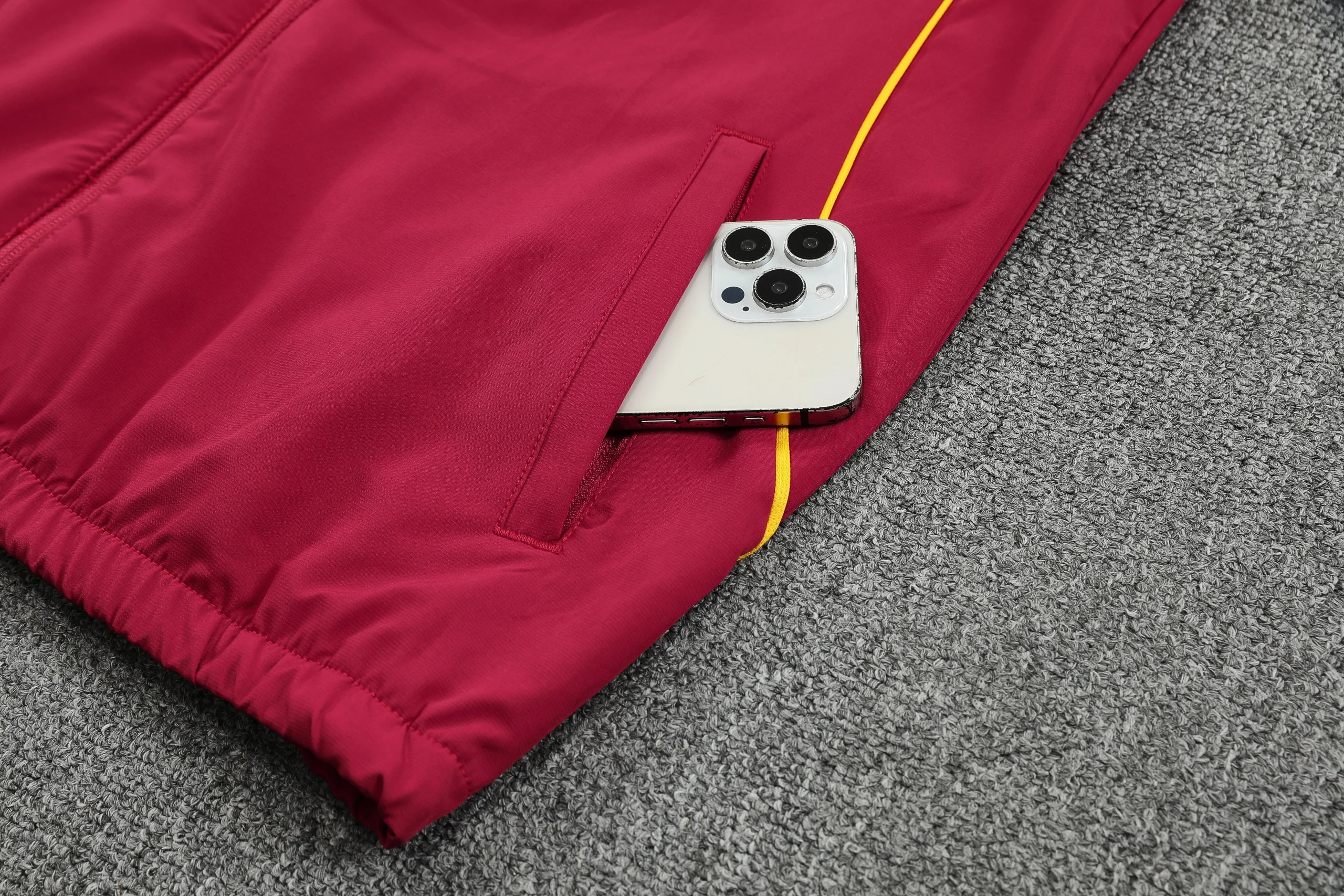 Arsenal UPB Hoodie Training Kit (Jacket+Pants) Red 2025/26 - Image 3