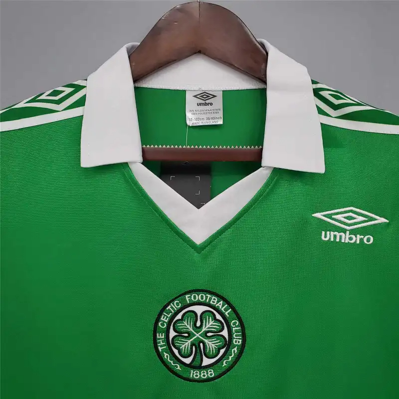 Celtic Retro Soccer Jersey Home Custom Shirt 1978/80 - Image 6