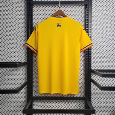 Alternative view of Romania Soccer Jersey Home Custom Shirt EURO 2024