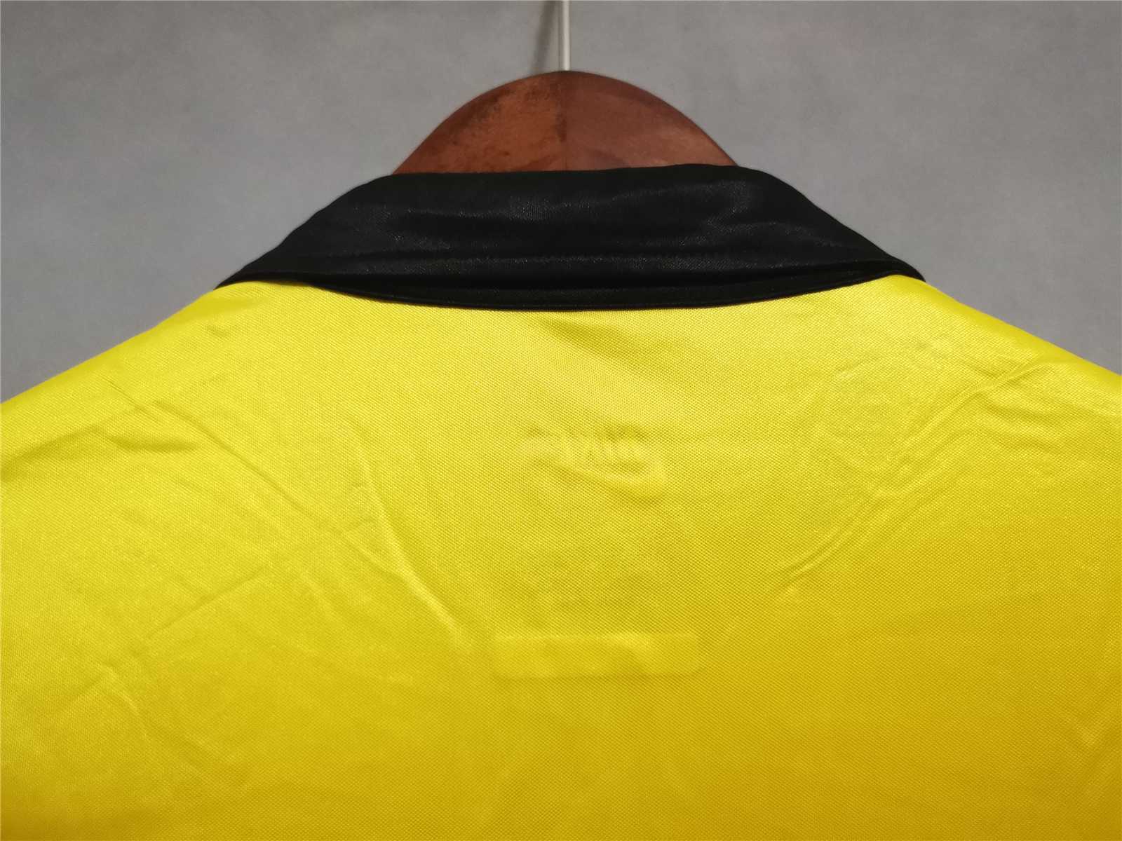 Borussia Dortmund Retro Jersey Home Soccer Shirt 1998-99 - Image 3