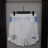 Manchester City Football Jersey  Home Shorts 2025/26