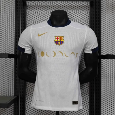 Football Jersey Barcelona x Coldplay Joint White Special Edition Shirt 2024/25