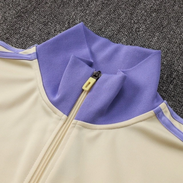 Real Madrid Training Kit (Jacket+Pants) Purple & Black 2025/26 - Image 4