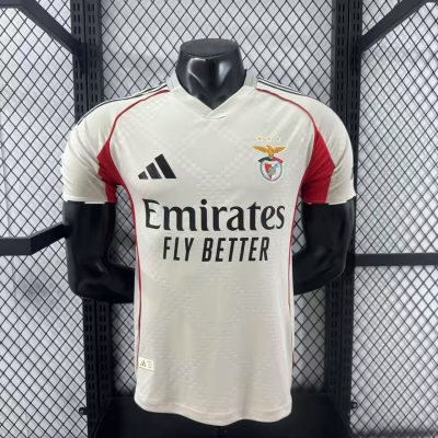 Benfica Soccer Jersey Away Shirt 2025/26