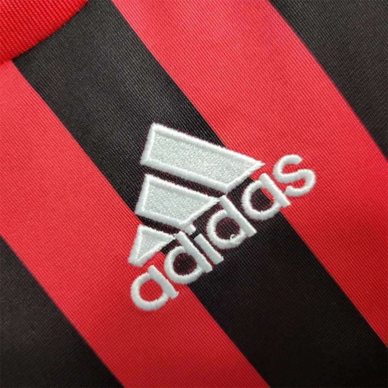 AC Milan Retro Soccer Jersey Home Custom Shirt 2007/08 - Image 5