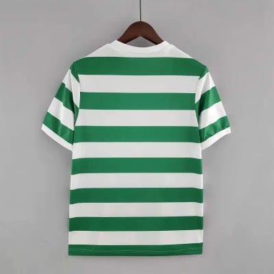 Alternative view of Celtic Retro Soccer Jersey Home Custom Shirt 1980/81