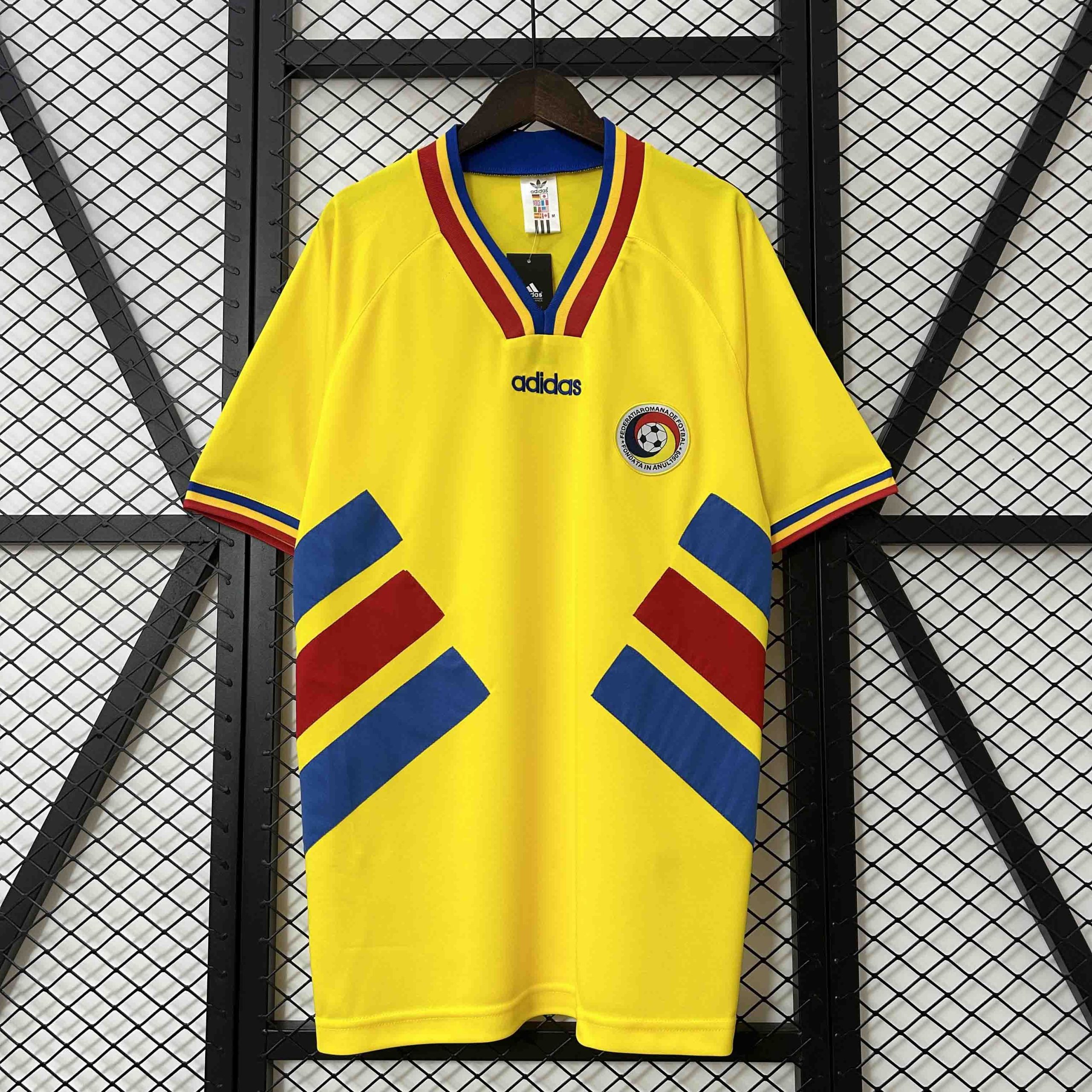Romania Soccer Jersey Home Retro Jersey 1994