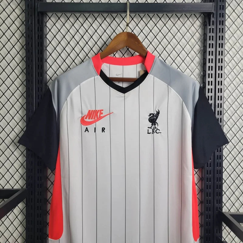 Liverpool Retro Football Jersey Fourth Away Custom Shirt 2020/21 - Image 6