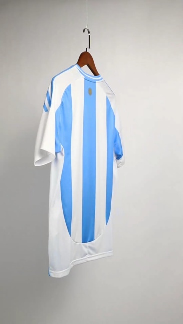 Argentina Soccer Jersey Home Custom Shirt 2024 - Image 3