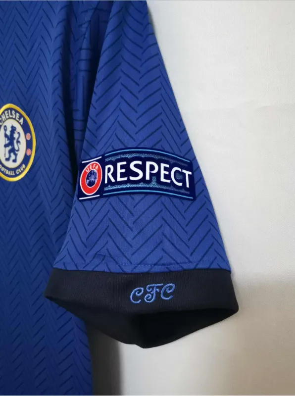 Chelsea Retro Football Jersey Home Shirt UCL Final 2020/21 - Image 5
