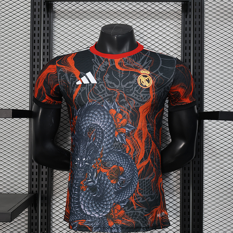 Real Madrid Soccer Jersey Dragon Special Edition Shirt 2025/26