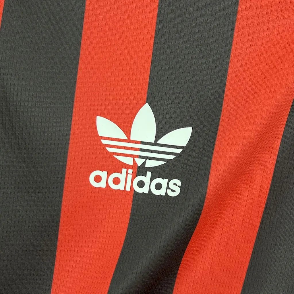 AC Milan Soccer Jersey Retro Style Custom Shirt 2024/25 - Image 4