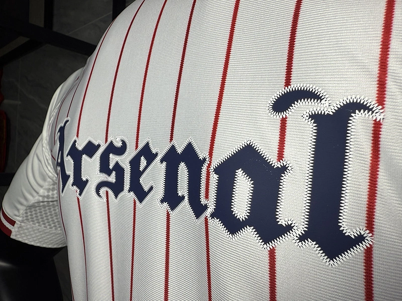 Arsenal x US Pack Baseball Shirt 2025/26 - Image 5