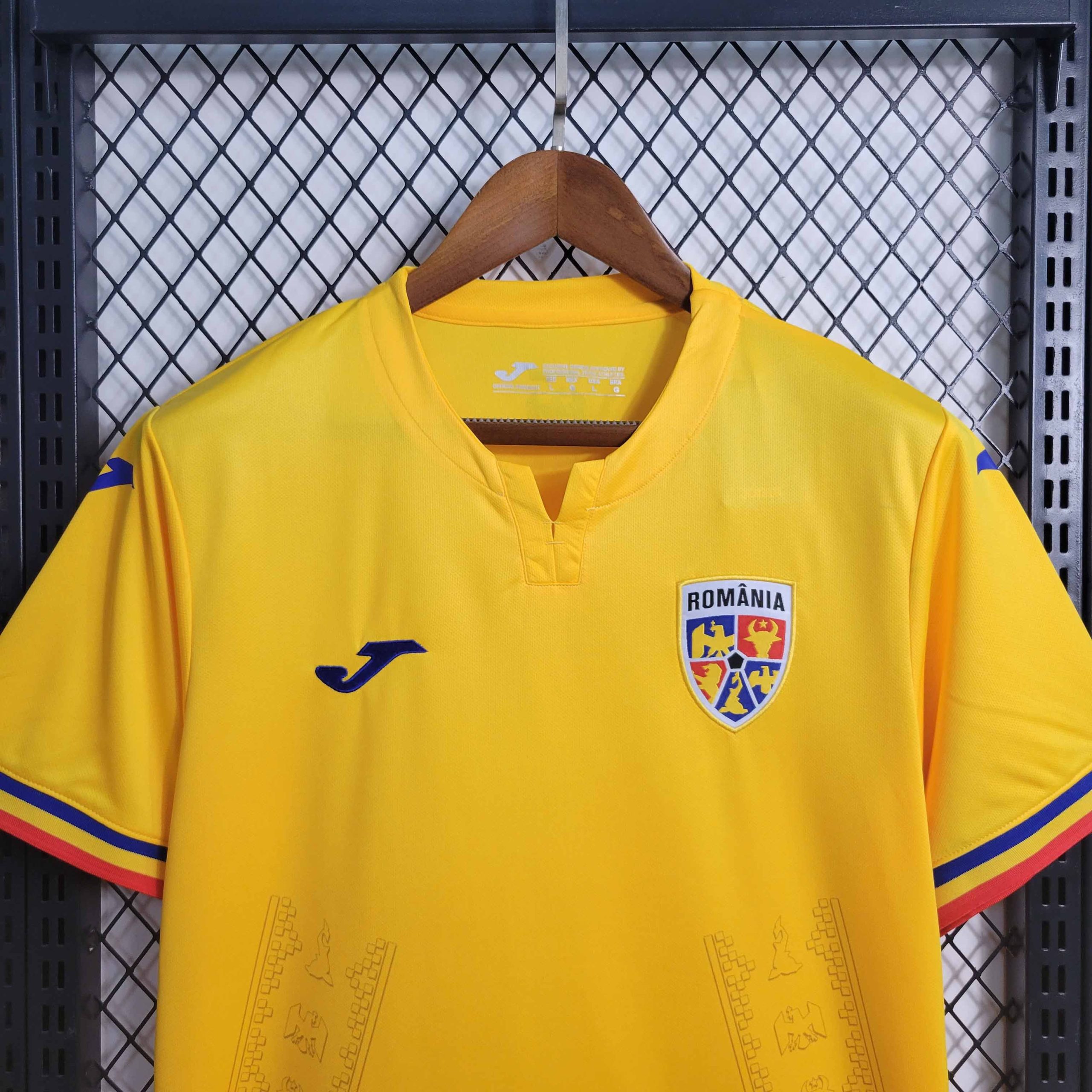 Romania Soccer Jersey Home Custom Shirt EURO 2024 - Image 6