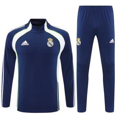 Real Madrid Retro Training Kit (Sweatshirt+Pants) Royalblue 2025/26