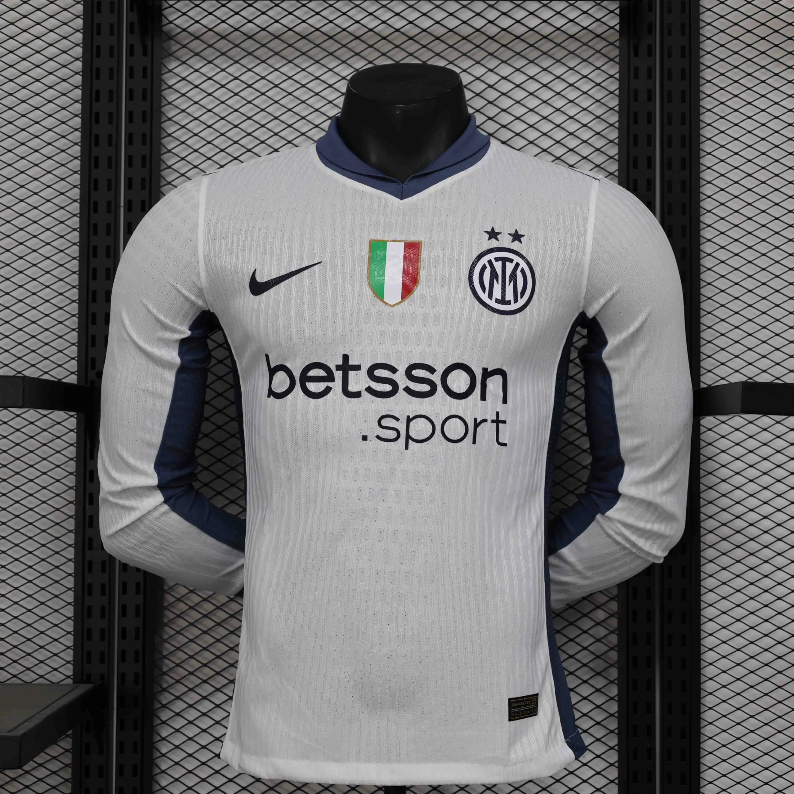 Soccer Jersey Inter Milan Away Shirt Long Sleeve 2024/25